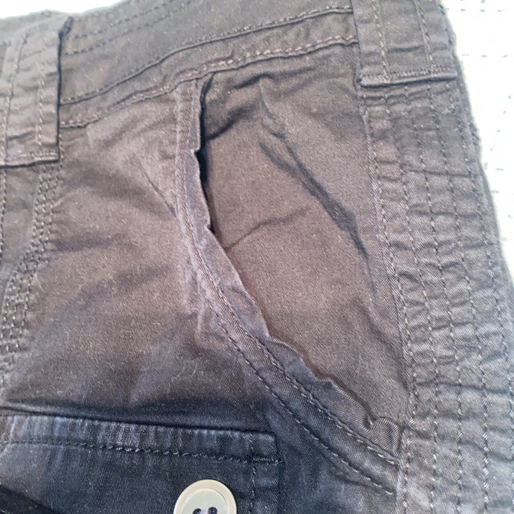 Style & Co women’s cotton pocket shorts black size 8 - Picture 4 of 8